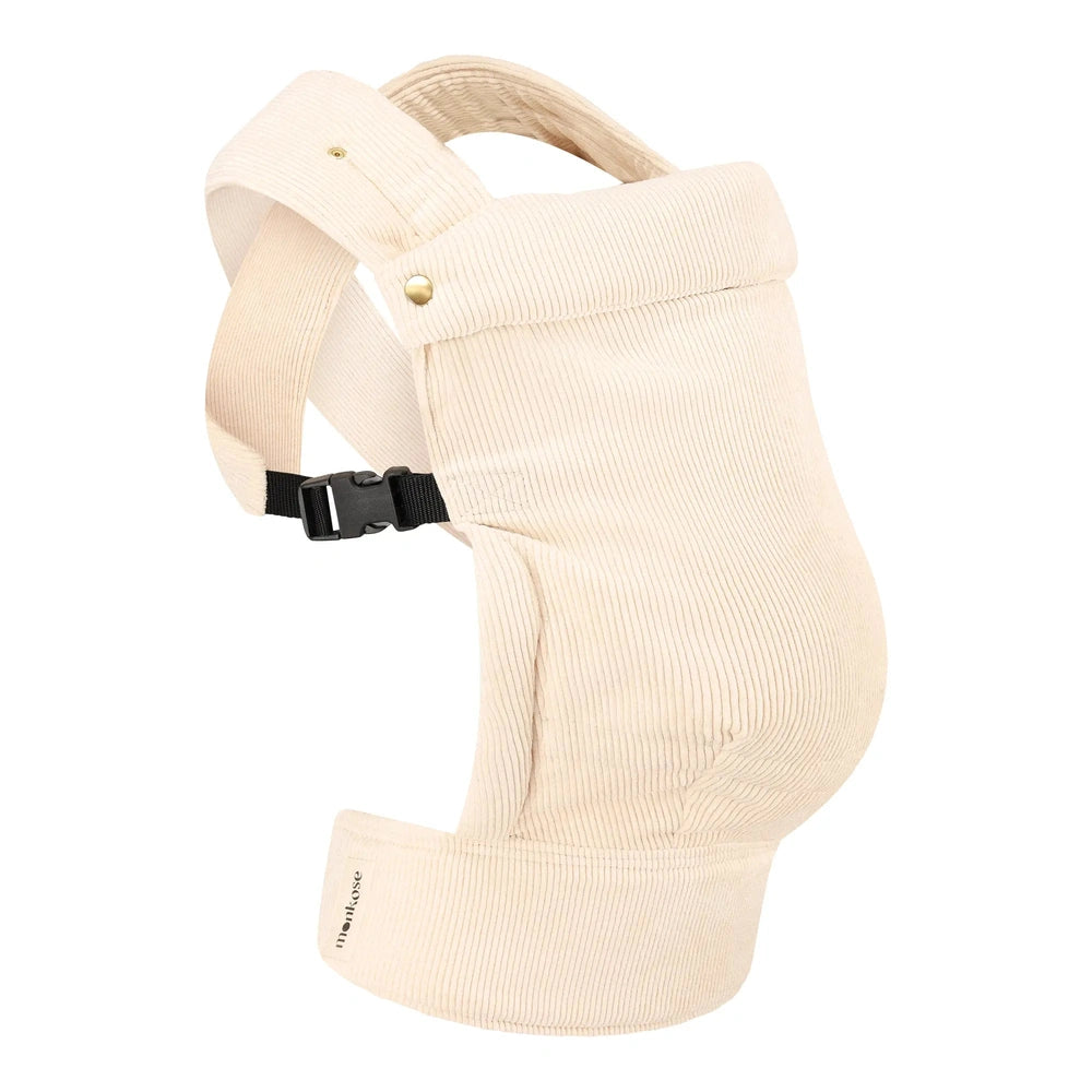 Tilia Monkose Porte-bébé - Heiwa Carrier - Velours côtelé crème