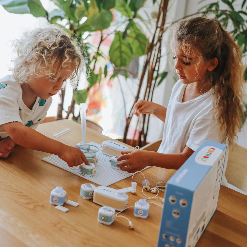 Kidywolf Kidyelec - Pack de démarrage | Kit d’initiation pour apprendre l’électricité
