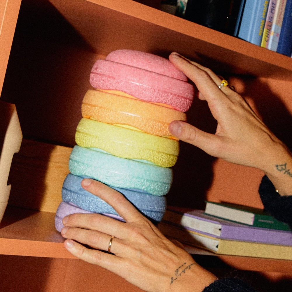 Stapelstein Original MINI Arc-en-ciel pastel