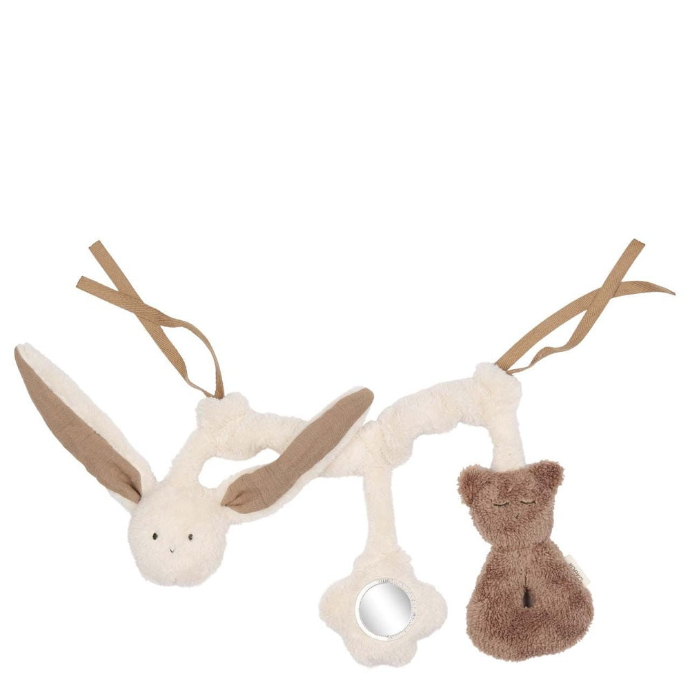 Koeka jouet de poussette pour bébé Lou - Caffè
