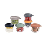 Béaba 6 pots de conservation en verre 150ml