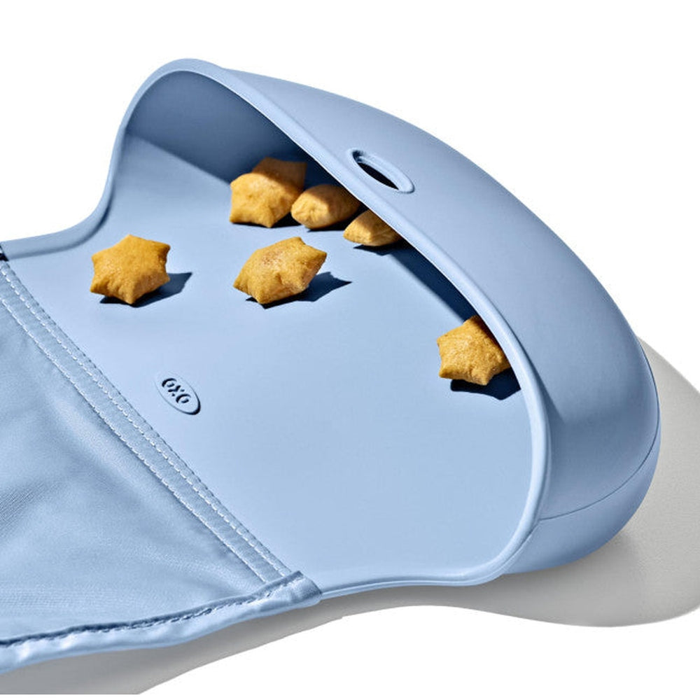 Oxo Tot Bavoir en silicone enroulable - Dusk