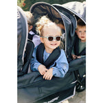 Béaba Lunettes de soleil bébé/enfant | 9-24 mois - Square Lucky vert sauge