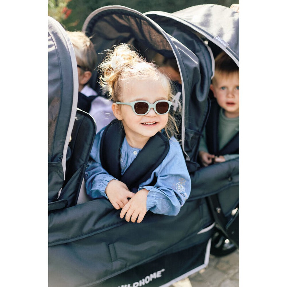 Béaba Lunettes de soleil bébé/enfant | 9-24 mois - Square Lucky vert sauge