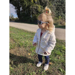 Béaba Lunettes de soleil bébé / enfant | 9-24 mois - Square Lucky Galet