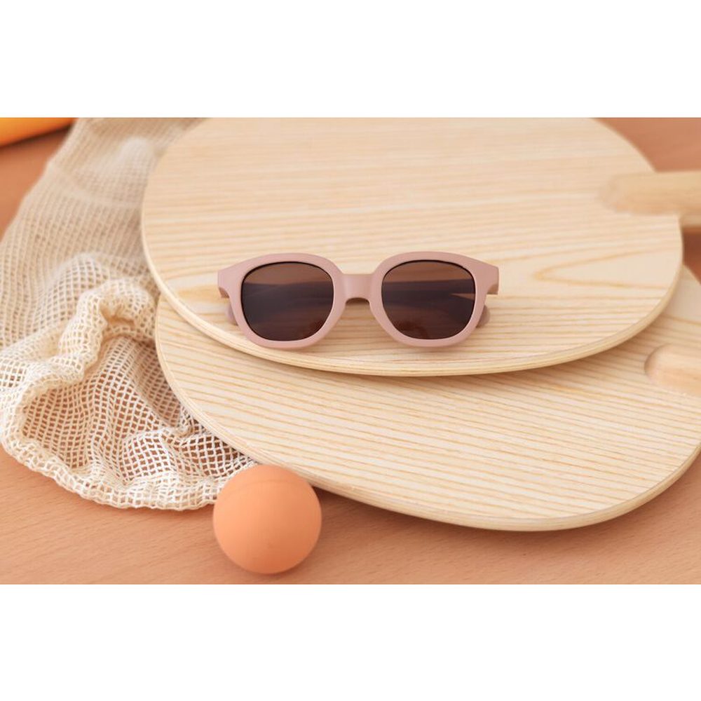 Lunettes de soleil Béaba bébé / enfant | 2-4 ans - Square Bright Sorbet
