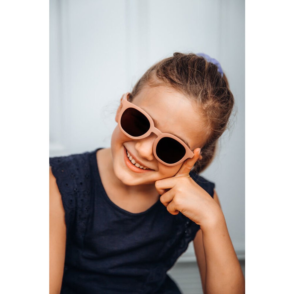 Béaba Lunettes de soleil bébé / enfant | 4-6 ans - Square Sunny Blush