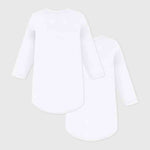Petit Bateau | Lot de 2 bodies à manches longues Petit Bateau blanc