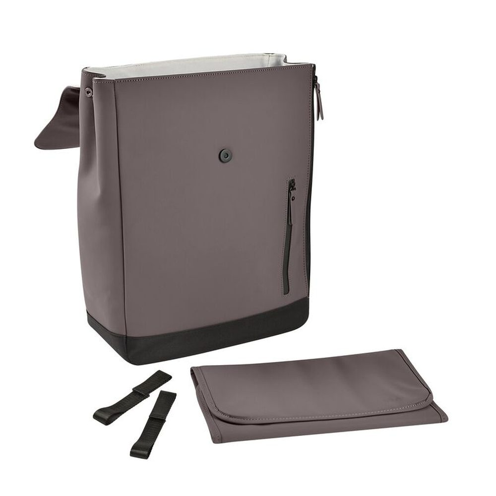 Béaba sac à langer à dos - Oslo Gris minéral