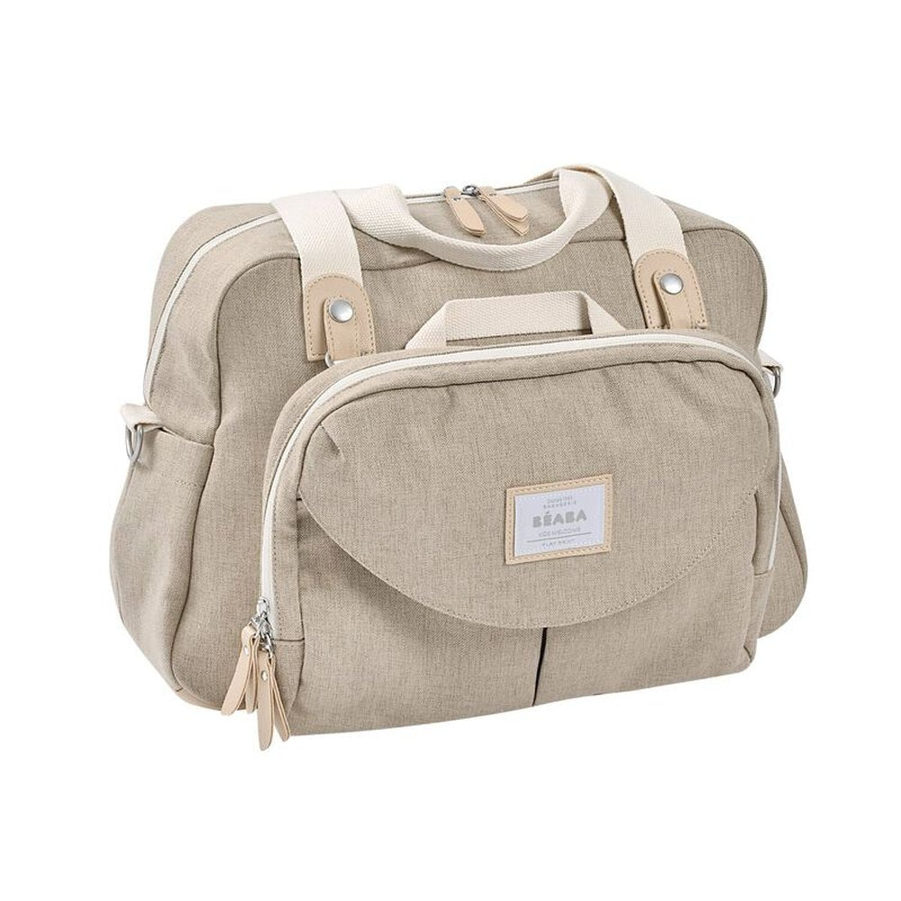 Béaba sac à langer Genève II - Eco - Heather Gazelle