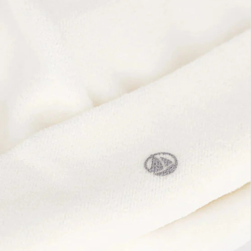 Petit Bateau Bonnet de naissance en bouclette velours