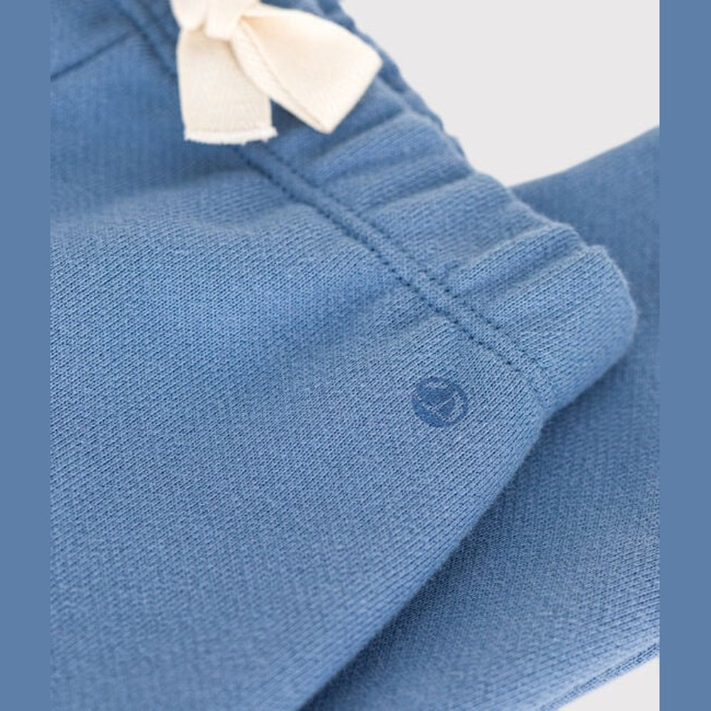 Petit Bateau | Pantalon bébé en polaire - Bleu plage