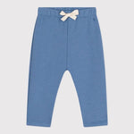 Petit Bateau | Pantalon bébé en polaire - Bleu plage