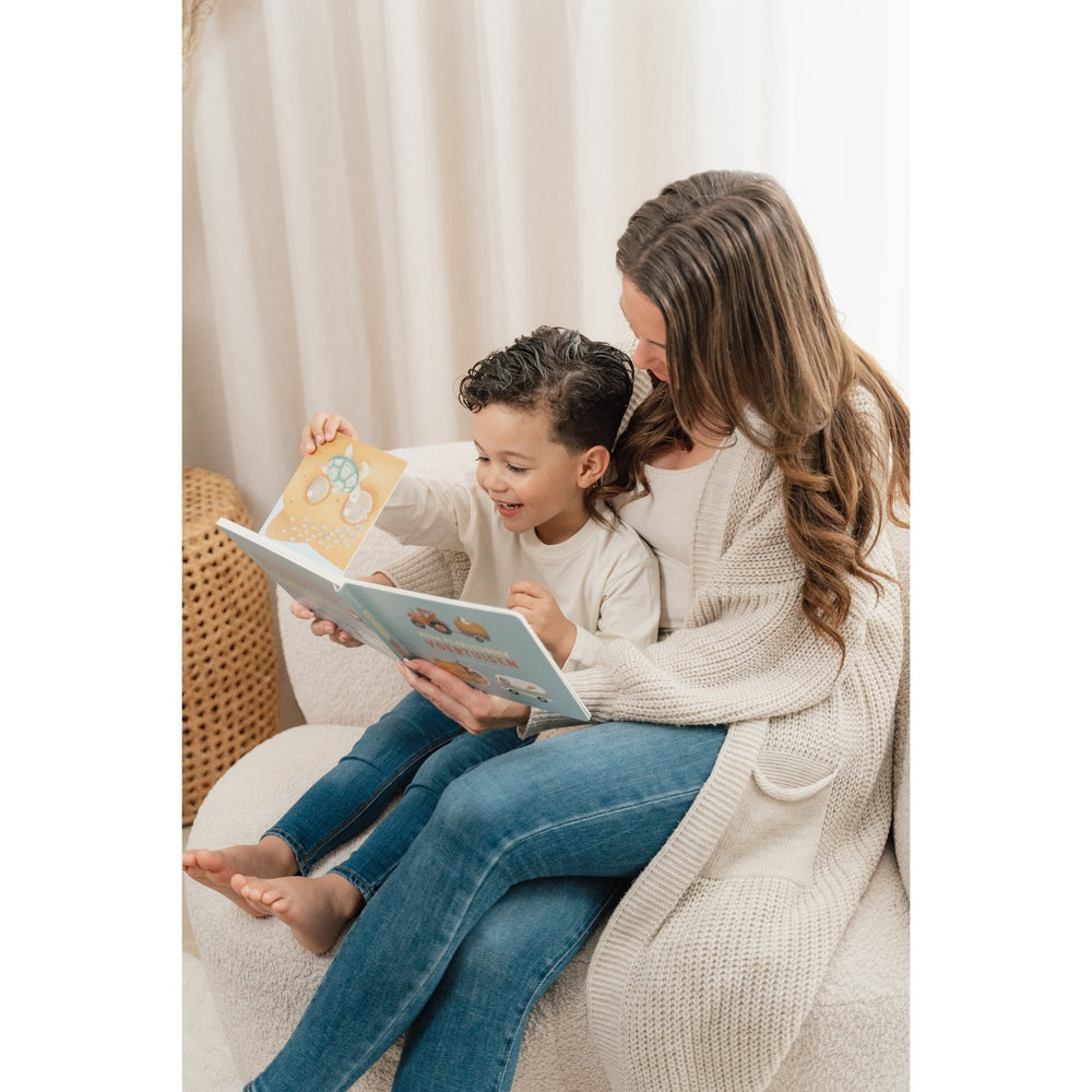 Livre pour enfants Little Dutch Mon livre à volets - Véhicules