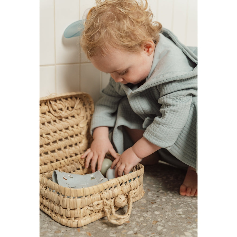 Little Dutch Parcours de balles pour le bain - Bleu