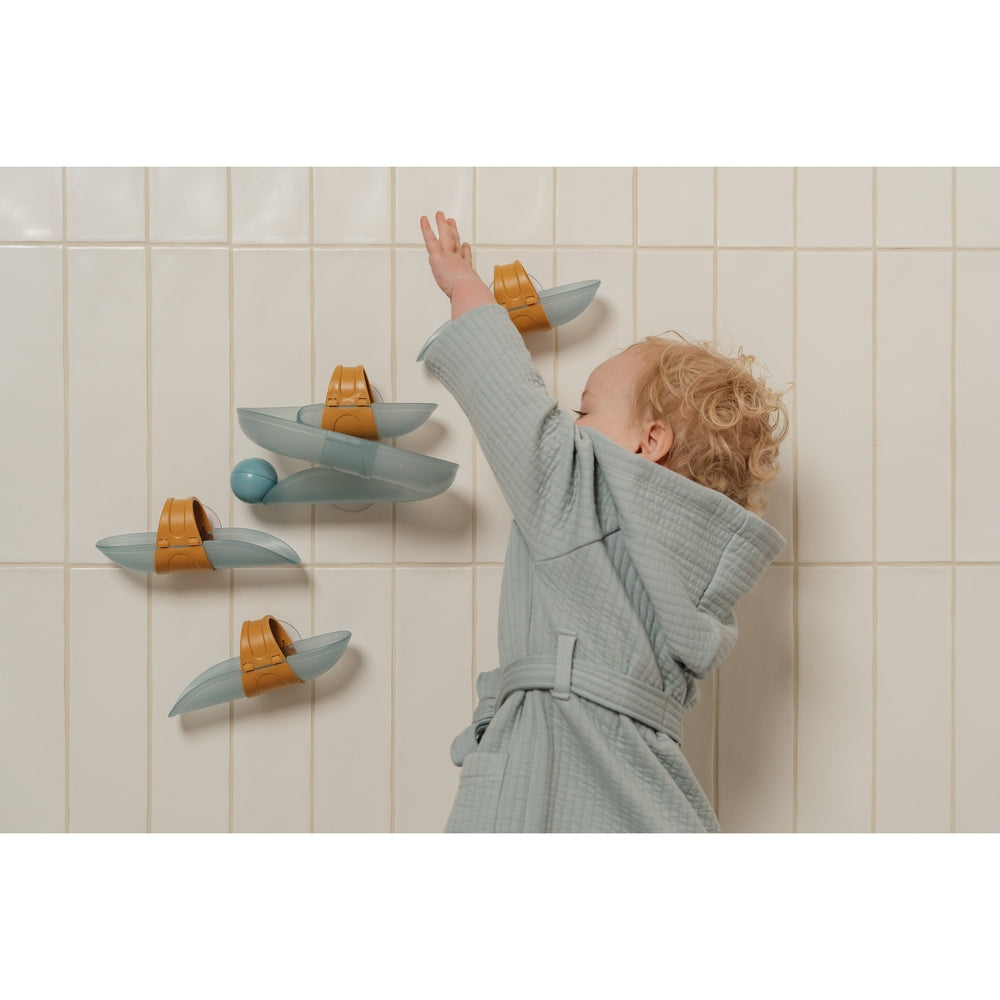 Little Dutch Parcours de balles pour le bain - Bleu