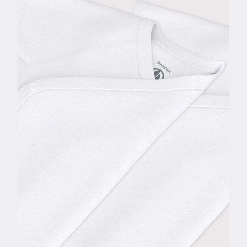 Petit Bateau | Lot de 2 bodies croisés à manches courtes Petit Bateau blanc