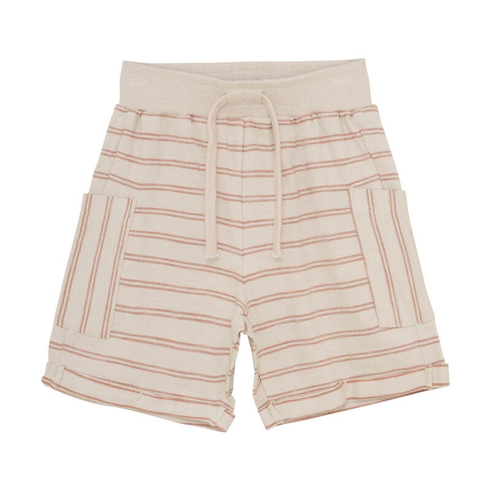 Short enfant à poches - rayures