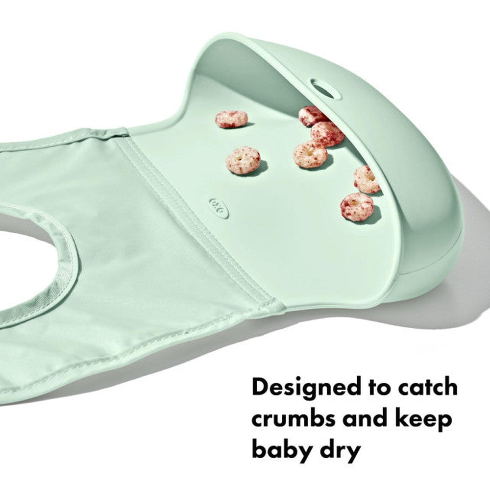 Oxo tot Bavoir en silicone enroulable - Opal