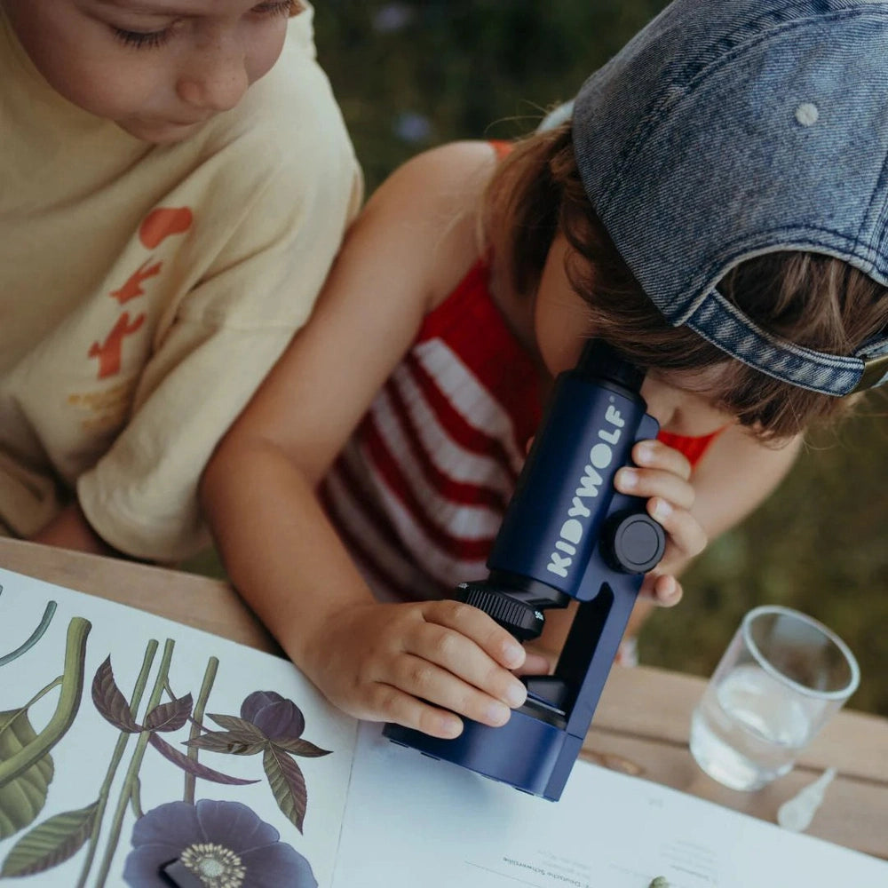 Kidywolf Kidymicroscope Microscope portable - Bleu