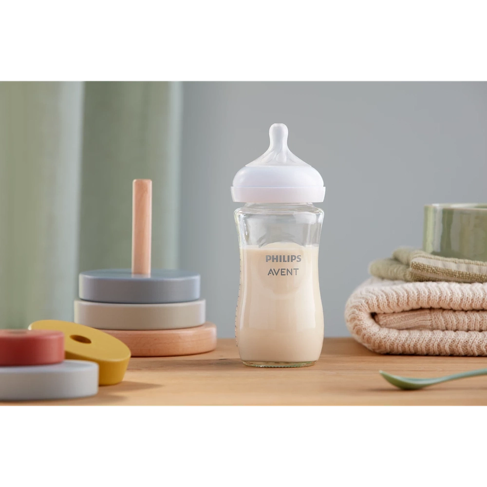 Coffret cadeau en verre Philips Avent Natural Response pour nouveau-nés