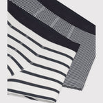 Lot de 2 boxers rayés pour garçon Petit Bateau