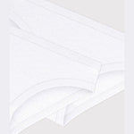 Petit Bateau Lot de 2 culottes blanches pour fille