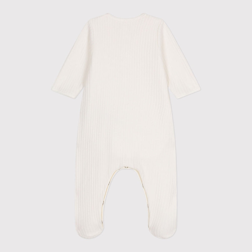 Petit Bateau Combinaison pyjama unisexe en velours