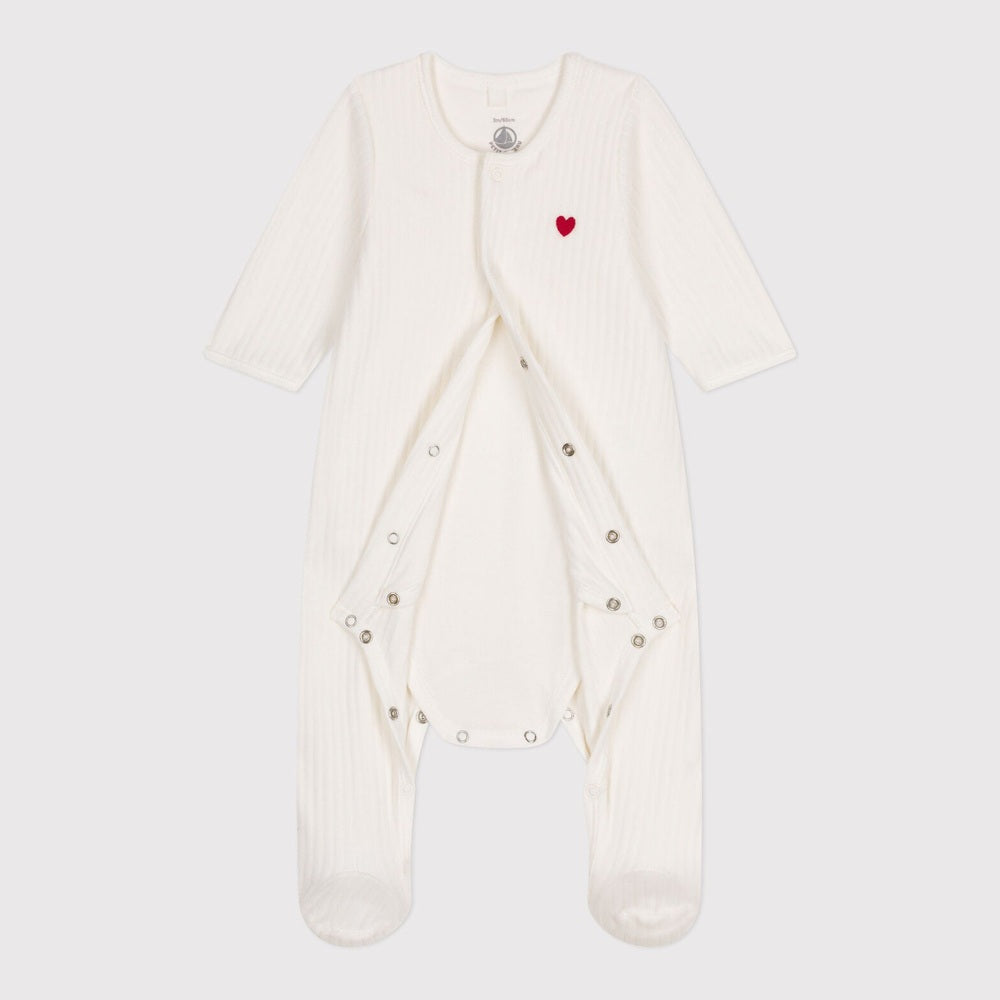 Petit Bateau Bodyjama unisexe en velours