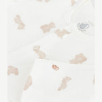 Petit Bateau Pyjama bébé en tubique avec oursons