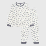 Pyjama enfant en velours Petit Bateau - imprimé zèbre