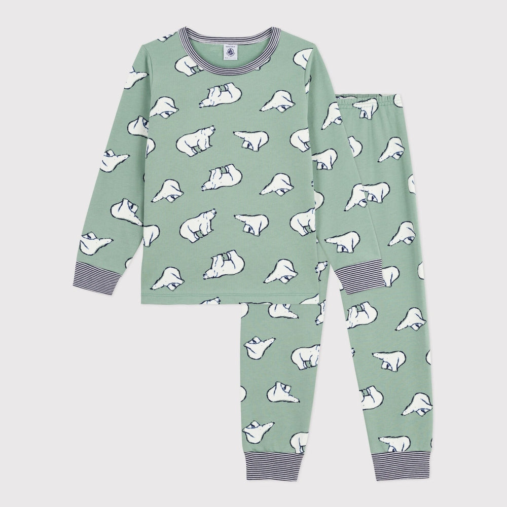 Pyjama enfant Petit Bateau - ours polaires