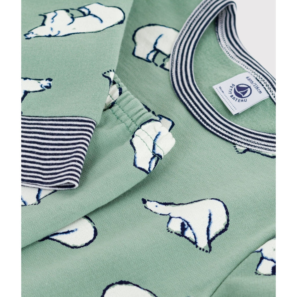 Petit Bateau pyjama enfant - ours polaires