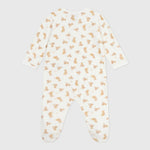 Petit Bateau Pyjama bébé en velours - Léopard