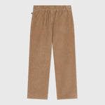 Pantalon droit uni en velours pour enfants Petit Bateau - Brun/Beige
