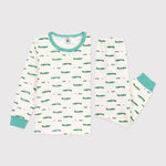 Pyjama enfant Petit Bateau - imprimé crocodiles