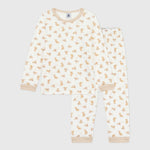 Petit Bateau Pyjama enfant en velours - imprimé léopard