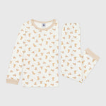 Petit Bateau Pyjama enfant en velours - imprimé léopard