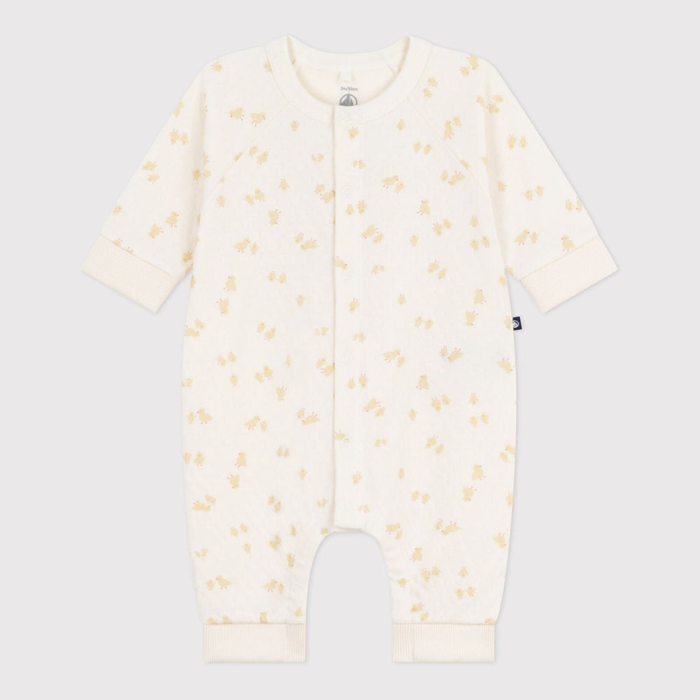 Petit Bateau Grenouillère en coton - Poussins