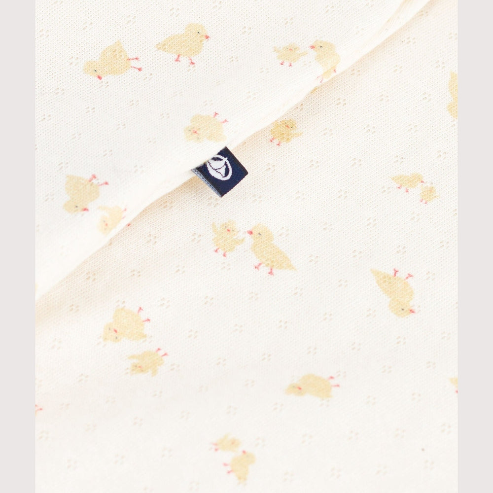 Petit Bateau Combinaison de crawling en coton - Poussins