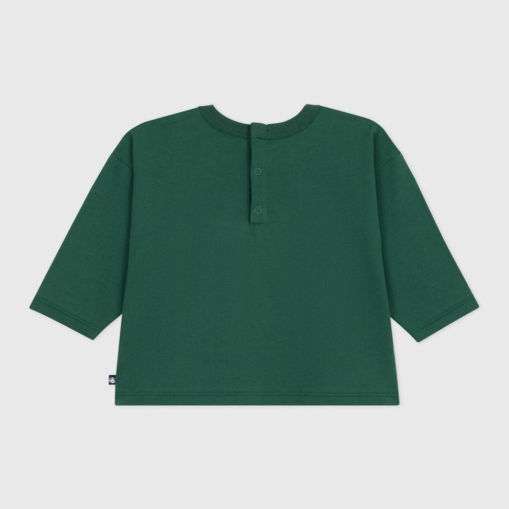 T-shirt Petit Bateau en coton à manches longues