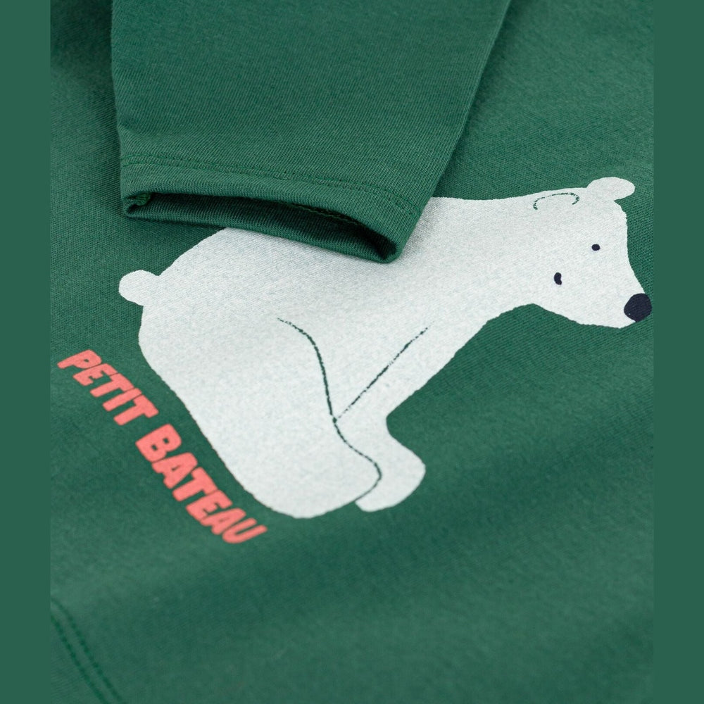 T-shirt Petit Bateau en coton à manches longues