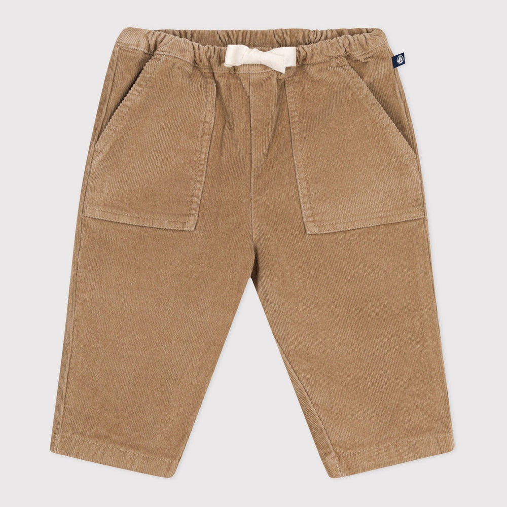 Pantalon en velours Petit Bateau - Beige