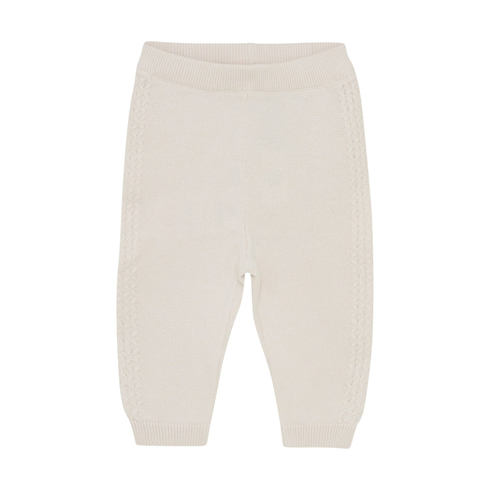 Pantalon en maille Fixoni - Eggnog