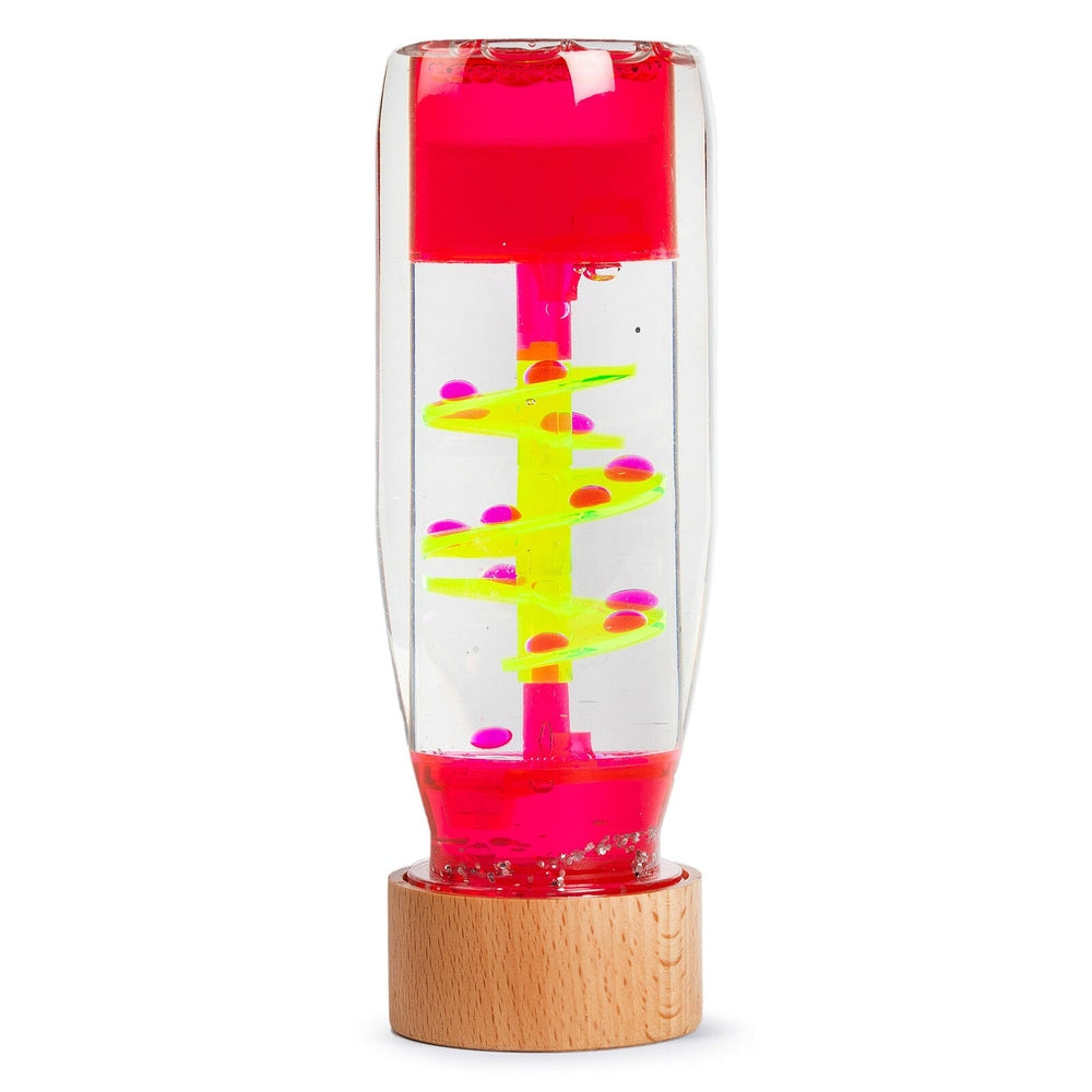 Petit Boum Bouteille sensorielle spirale rose