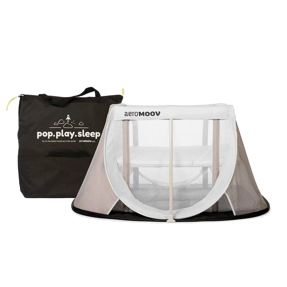 Aeromoov Lit de voyage Instant Travel Cot pour bébé et tout-petit - White Sand