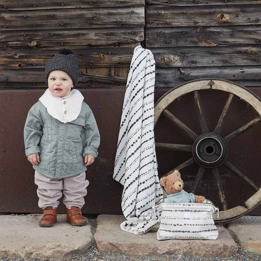 Elodie Details Bonnet en laine - tweed