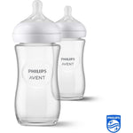 Avent Natural 3.0 Biberon 240 ml en verre Duo