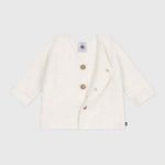 Petit Bateau Gilet en coton tricoté en point côtelé pour bébé