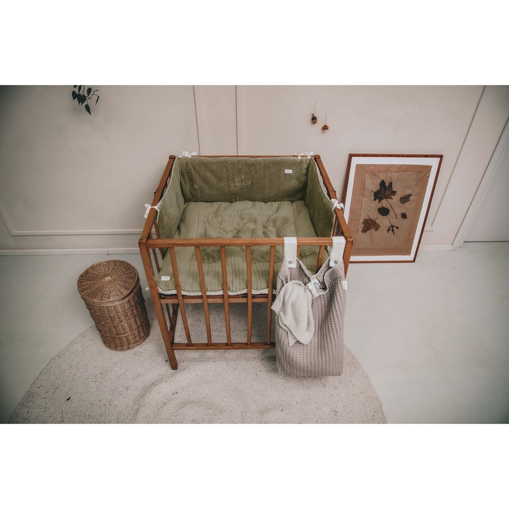 Koeka Tapis de parc/couvre-berceau gaufré Amsterdam - Sable/Mousse